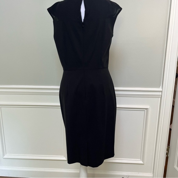 Banana Republic Wool/Silk Classic Shift Dress Size 10 - Picture 4 of 9